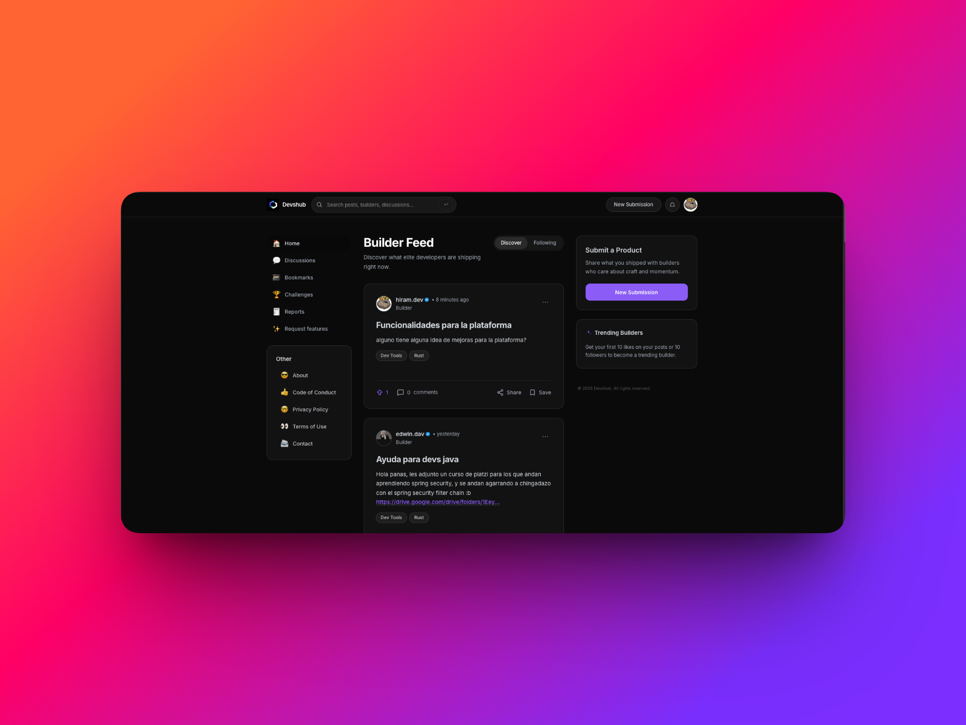 Devshub Community